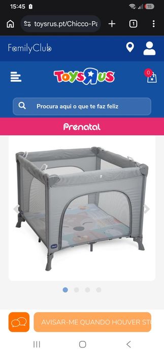 Parque para bebés Chicco