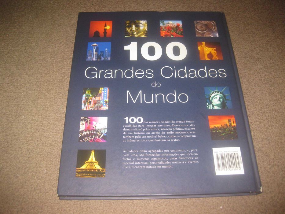 Livro "100 Grandes Cidades do Mundo"