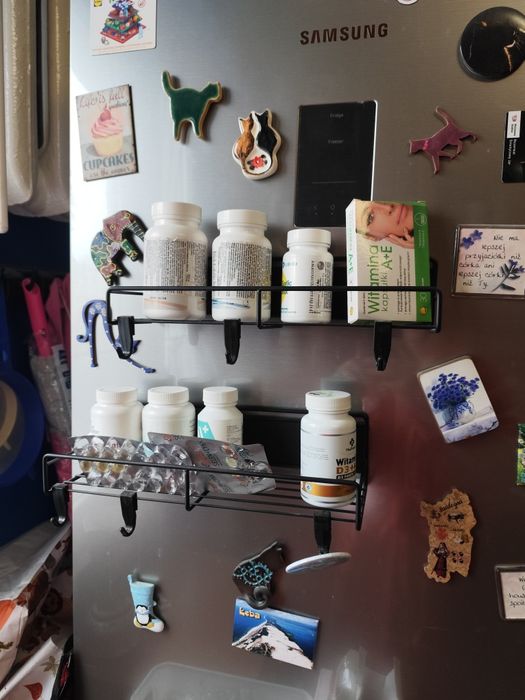 Półki organizery na magnes