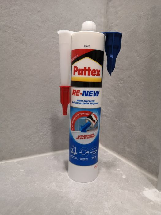 Silikon naprawczy PATTEX RE-NEW biały 280 ml