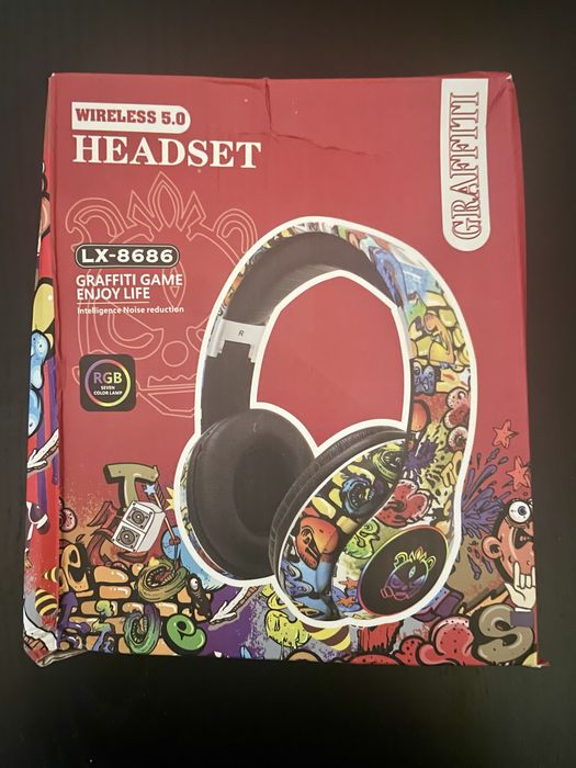 Wireless Headset graffiti Criança