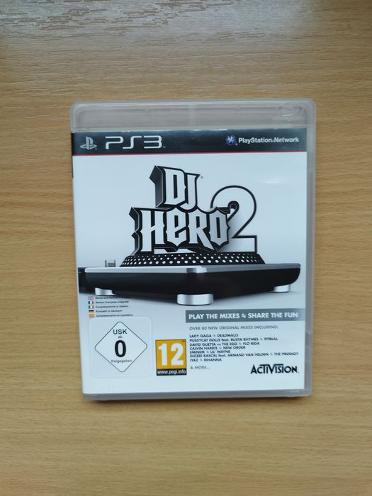 Dj hero 2 ps3, PlayStation 3, stan bardzo dobry, wysyłka olx