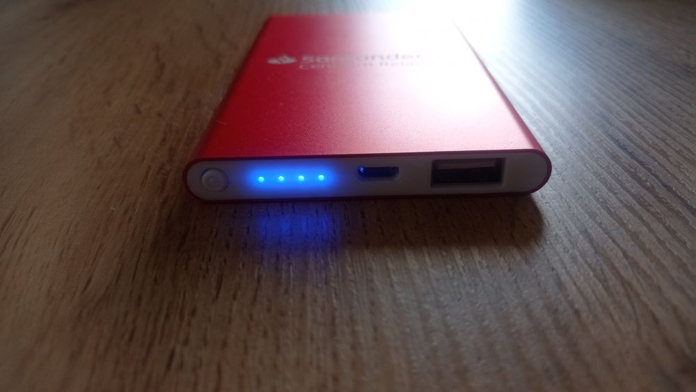 Powerbank Santander 4000mAh