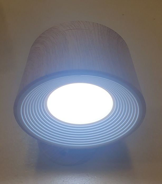 Luzes de parede led magnético 2 unidades varias cores de luz com comando