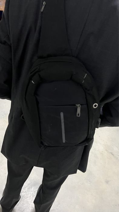 Mochila preta Mota