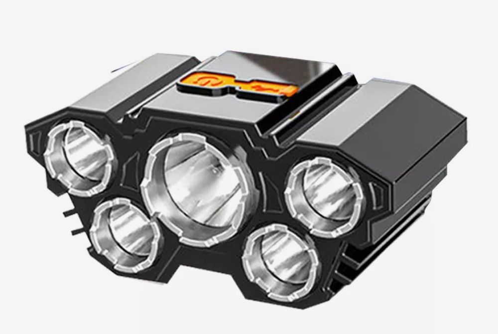 Ліхтарик, фонарик налобний  з акумулятором