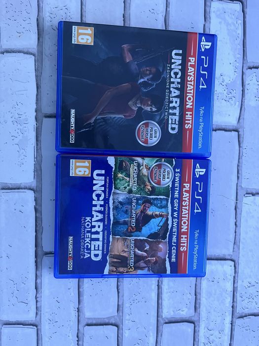 Gry PS4/PS5 The last of us,Wiedźmin,Uncharted