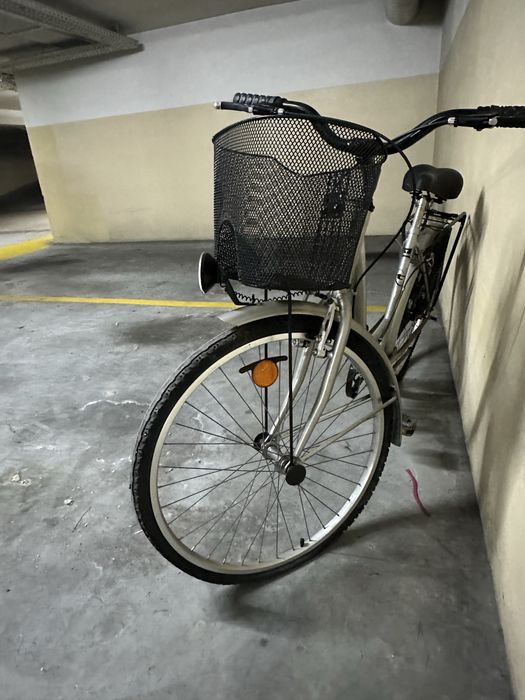 Bicicleta Urbana Vintage Impecável + Cesto | Como Nova