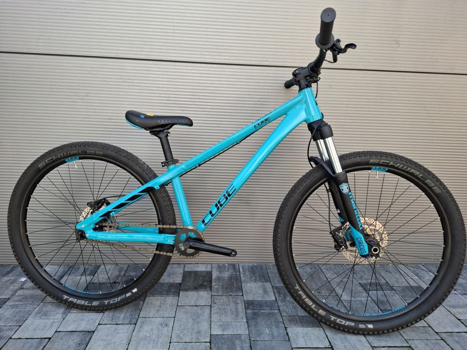 Rower dirt do skakania Cube Hpa Flying Circus arg Manitou Shimano tarcze hydrualika 26" na pumptruck młodzieżowy nowy