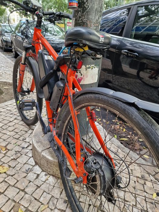Bicicleta Eletrica vendo urgent em bom estado