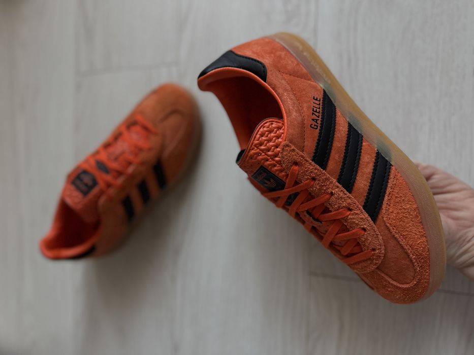 Кросівки Adidas Gazelle Indoor Shoes Orange JI3905