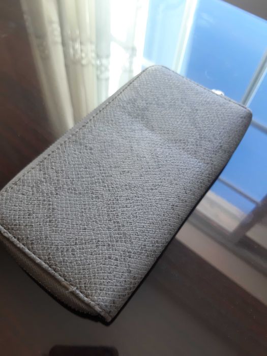 Carteira bolsa mala primark | porta moedas creme padrão cobra |dourado