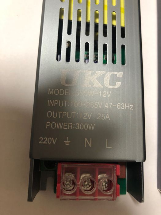 Блок питания 12в 10/25ампер  адаптер с 220