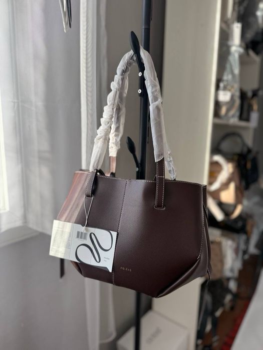 Сумка Polene + косметичка . Шопер полен