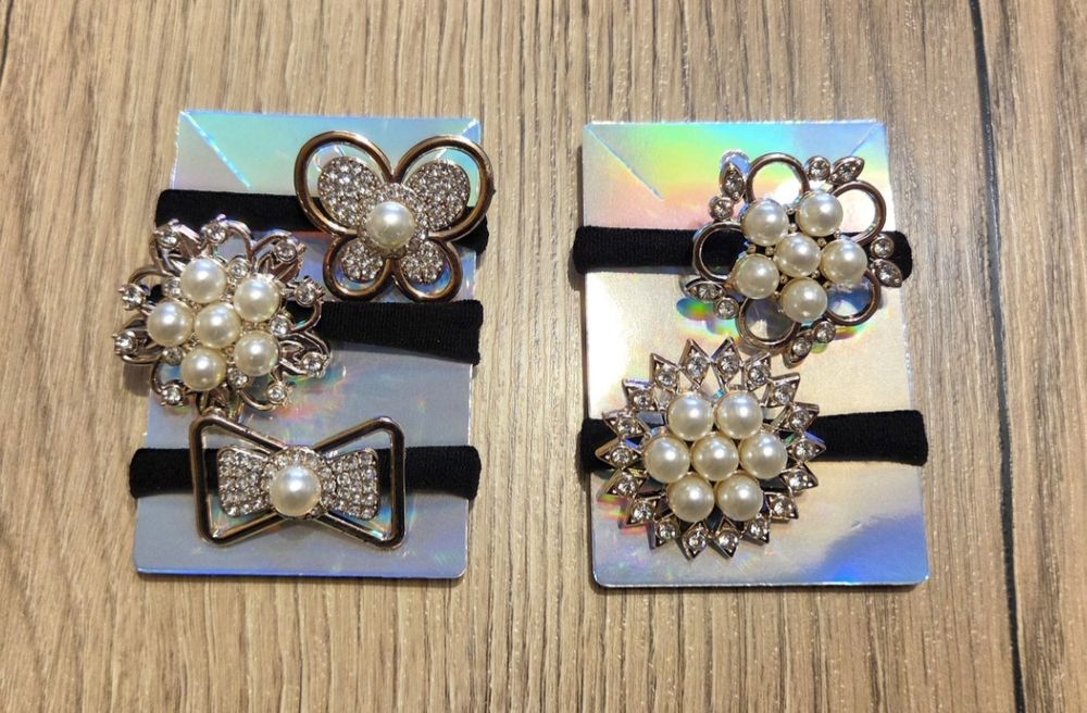 Zestaw gumek do włosów 5 sztuk