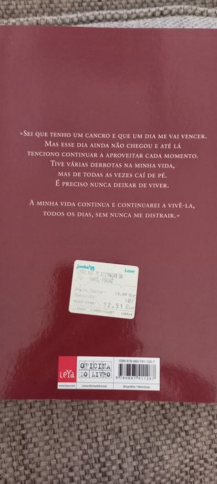 Livro Nunca te Distraias da Vida