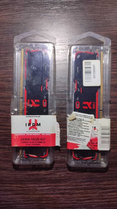 Оперативна памʼять Goodram DDR4-3200 16384 MB PC4-25600