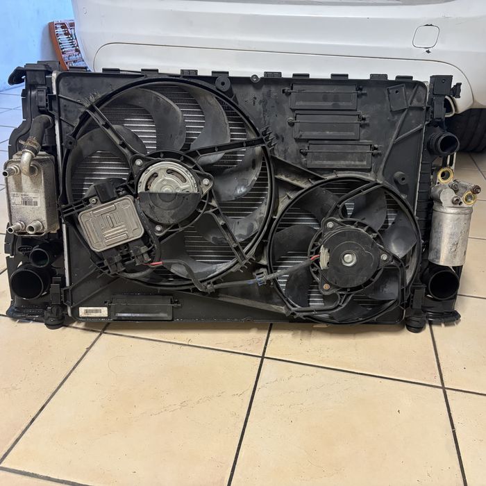 Conjunto radiador para volvo v60 hibrida