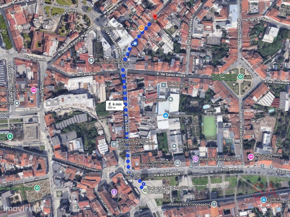 Apartamento T1 novo, equipado, mobilado e com logradouro no centro ...