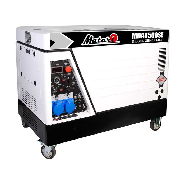 Дизельний генератор Matari MDA8500SE. 8,5 кВт. Новий.