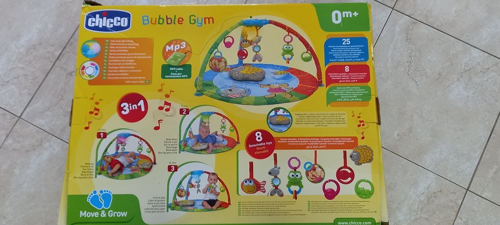 Parque da Chico e andarilho para bebé