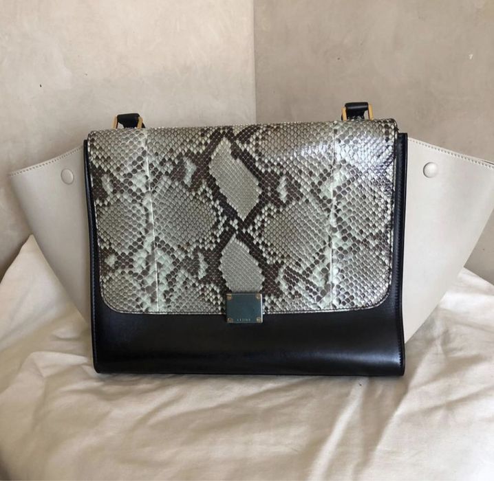 Celine сумка НОВАЯ Оригинал с питоном !