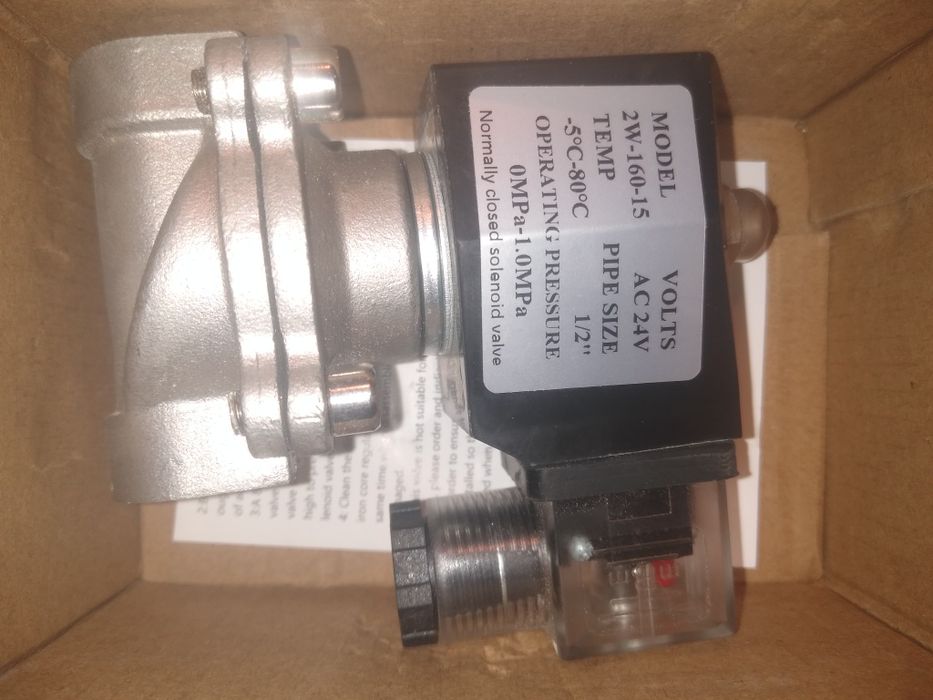 Elektrozawór 24v agregat Kaleta, Małek, M-Tec