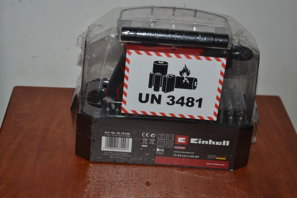 Шуруповерт акумуляторний на біти Einhell Germany