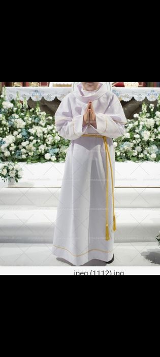 Alba komunijna na wzrost około 146cm