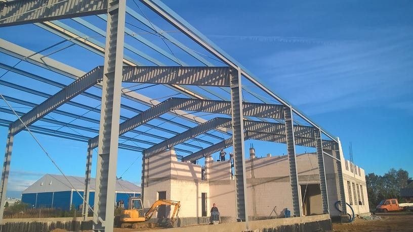 Konstrukcja stalowa 1000m2 --20x50x6m