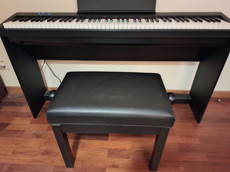 Piano Digital Roland FP-30 + Móvel + Banco