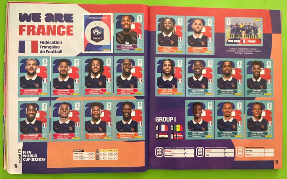 Album Panini da Copa do Mundo da FIFA 2026 COMPLETO + Cromos da Coca-Cola ORIGINAL