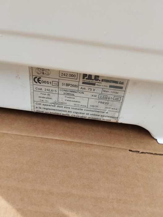 Fogão com garrafa de gás de 2 queimadores
