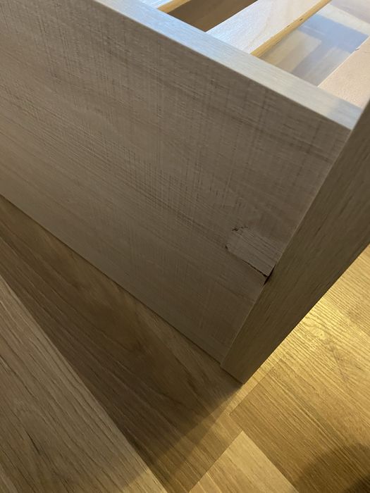 Łóżko jednoosobowe z szufladą