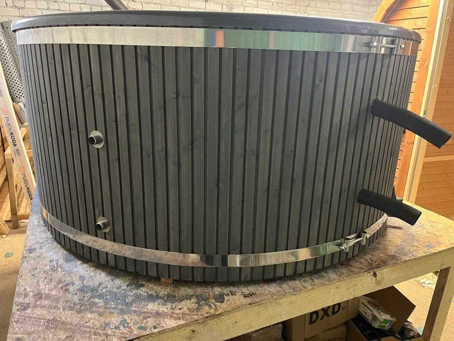 Balia ogrodowa Premium | gorąca beczka ruska bania hot tube jacuzzi