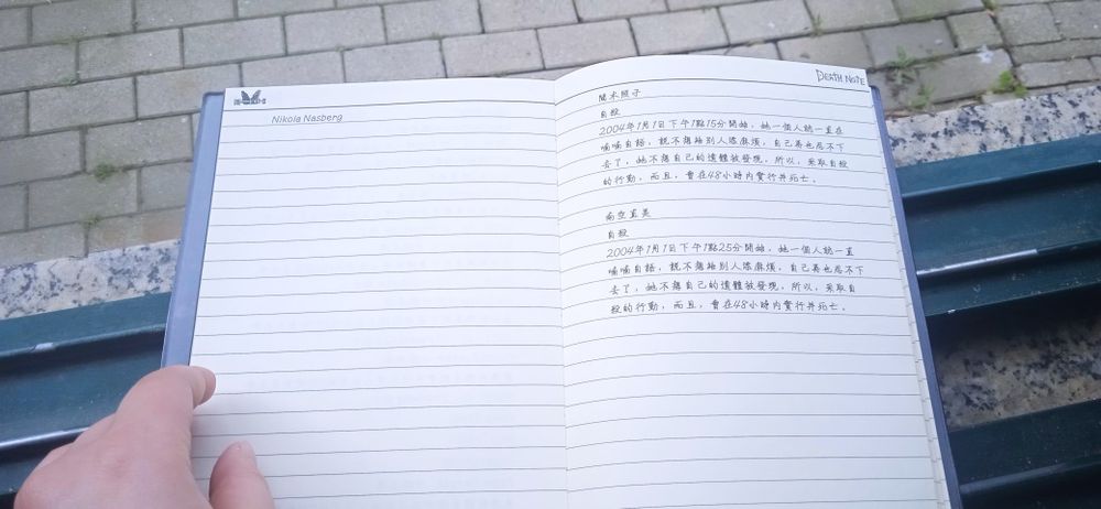 Death Note Anime Notebook430047876654704643