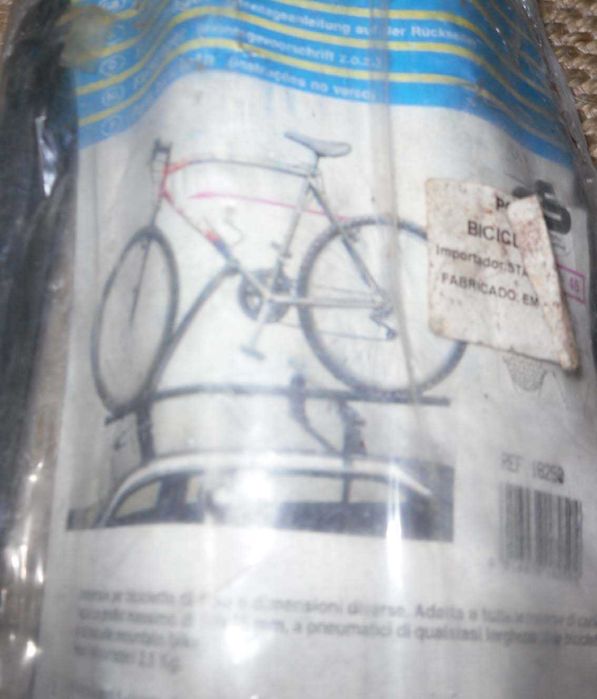 Suporte para bicicleta - tejadilho do carro