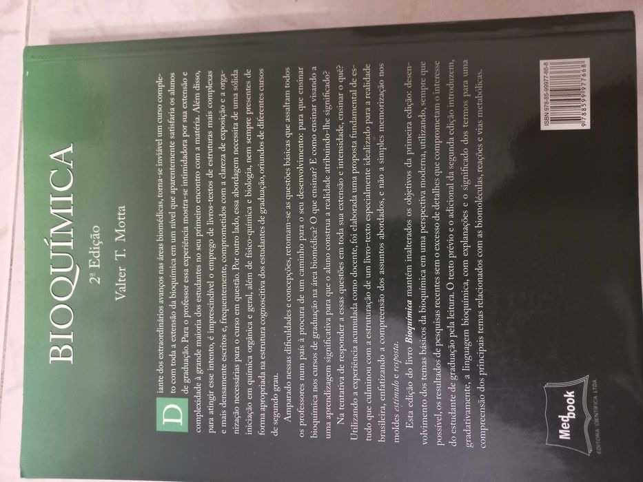 Bioquímica de Valter Motta-2a edição