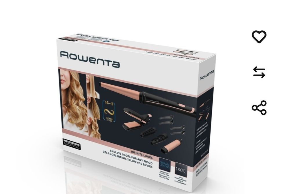 Modelador Rowenta Infinite look