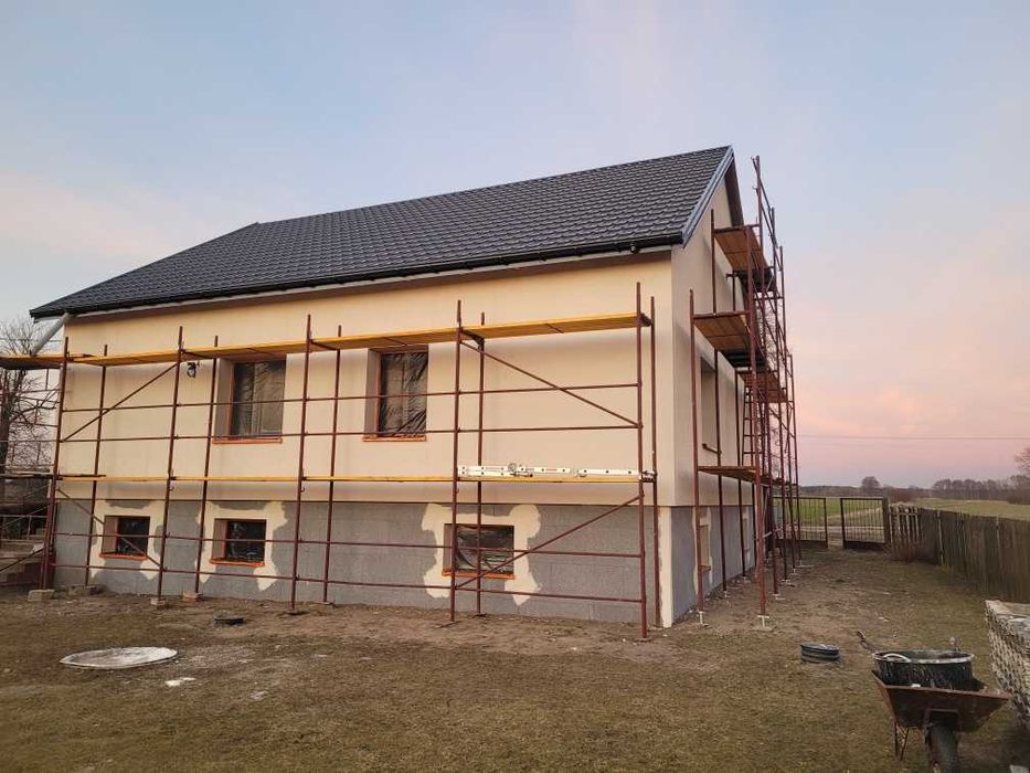 Rusztowanie elewacyjne Poznańskie  250 m2 PROMOCJA ! Nowe! Producent!