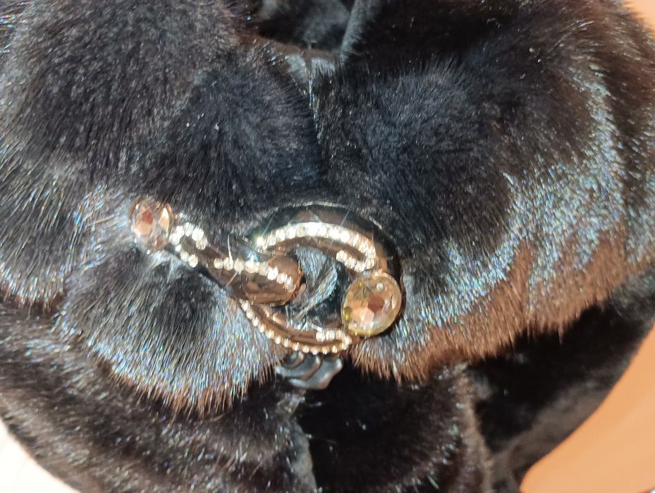 Шуба мутон норка