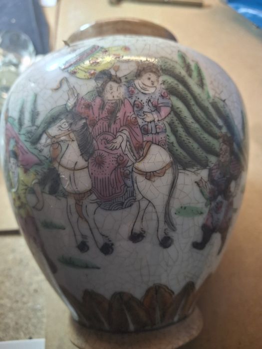 Pote em porcelana, fabricado em Macau (1975/1980) (