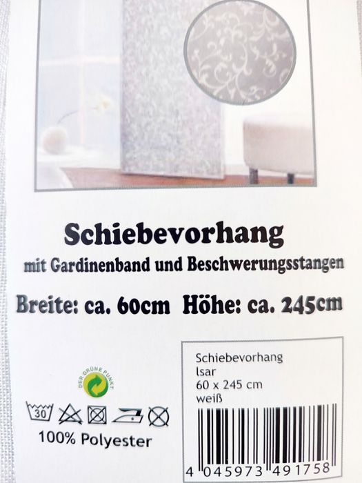 Nowy panel, firanka 60x245. Odbiór osobisty.