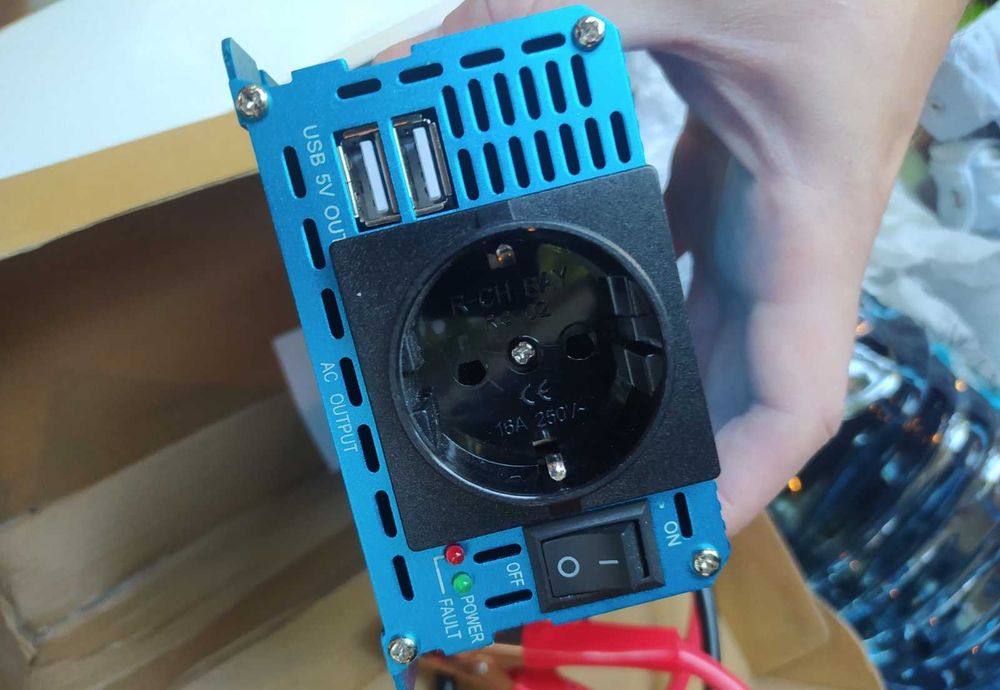 Инвертор 12V 2000W чистый синус 2квт для котла холодильника тв роутера