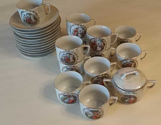 Serviço chá porcelana
