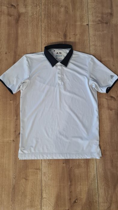 T-shirt Koszulka Adidas Climacool. Golfowa. Rozmiar S.  Biała. Polówka
