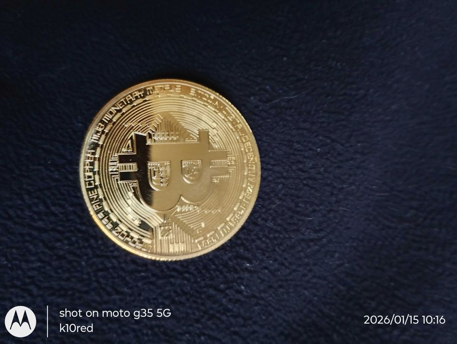 Bitcoin moneta medal
