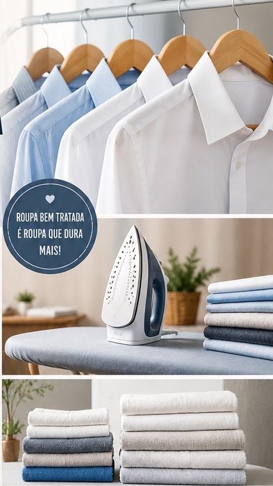 ENGOMADORIA – ANTAS (PORTO)  Passa-se roupa a ferro com qualidade e responsabilidade