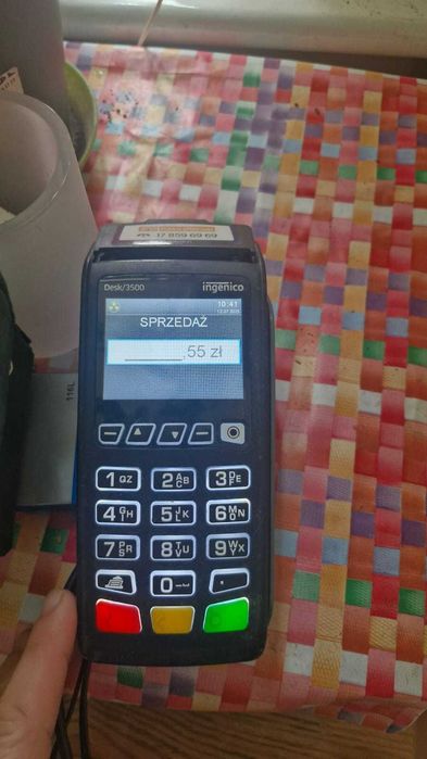 Terminal płatniczy bez pinpadu ingenico desk 3500