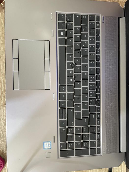 HP Zbook 17" G5 i7-8850H, P3200 (6GB), 32GB RAM, SSD 500GB
